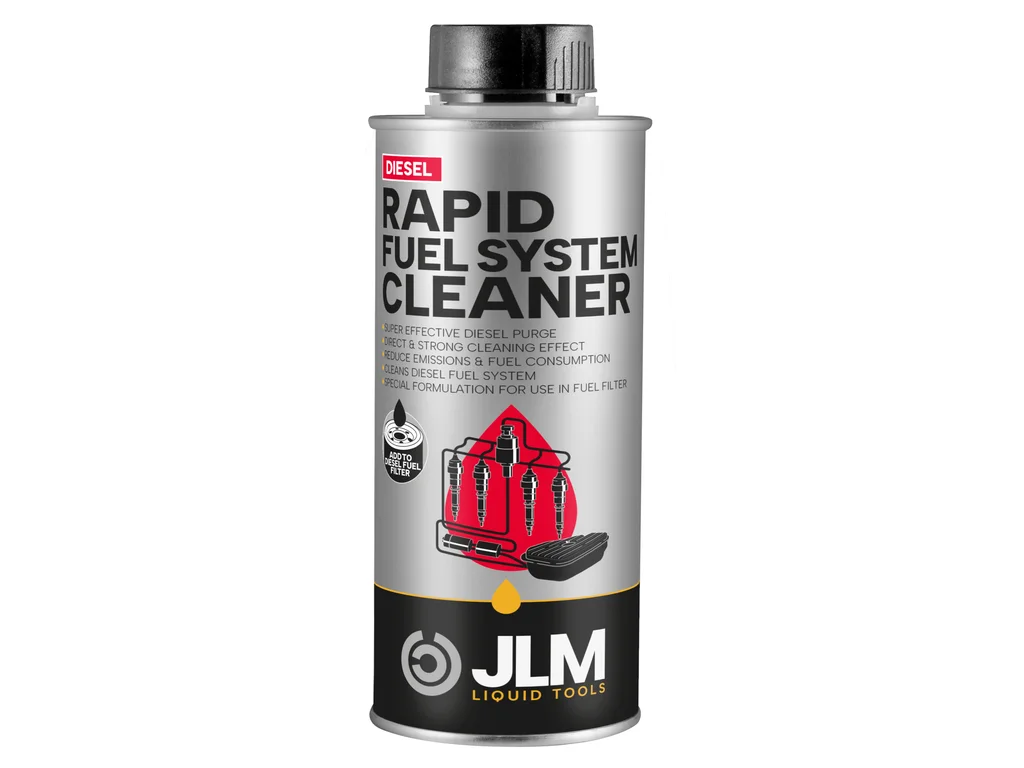 JLM Diesel Rapid Fuel System Cleaner - preplach vstrekovačov